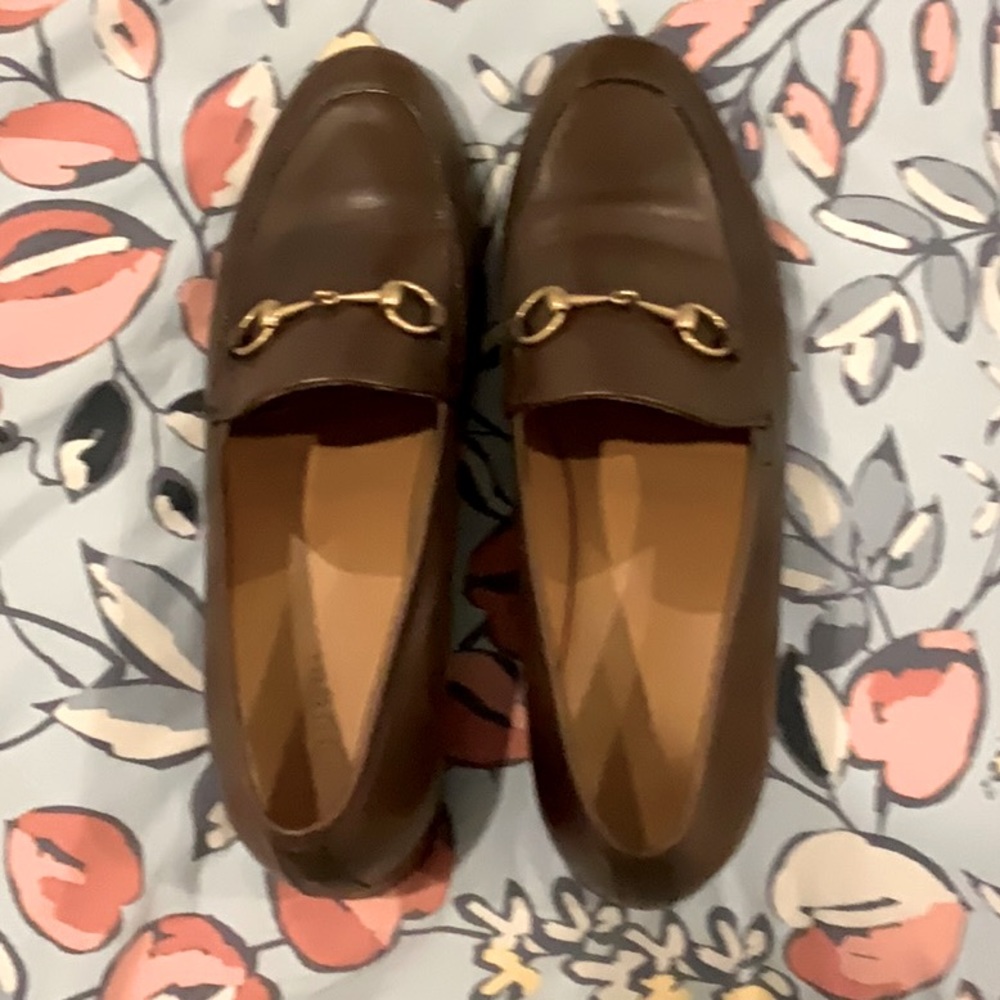 Gucci Women’s Jordaan brown loafer